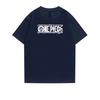 One Piece Summer Unisexs And Unisexs Loose Tshirt Street Animation Letter Print Y2k Trend Casual Shortsleeved Cotton Top