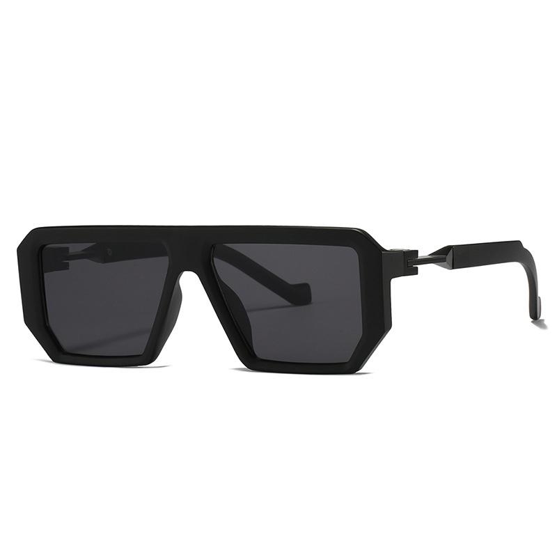Timeless Retro Stylish High End Designer Style Travel Friendly Oversized Square Shaped Female Male For Both Women Sun Glasses