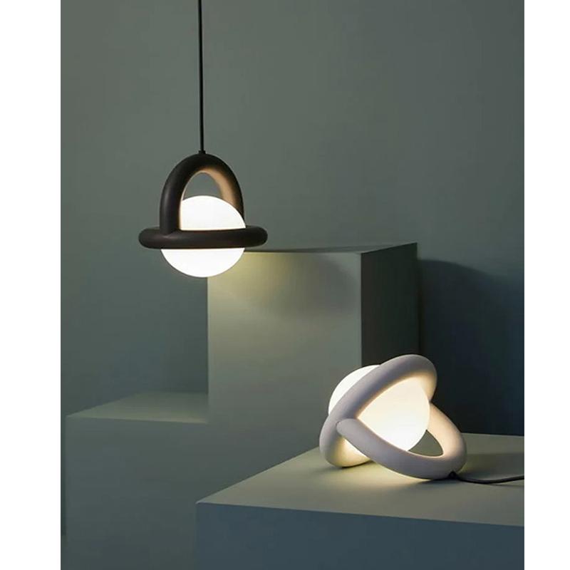 Modern Balloon Pendant Light  LED Glass Design Bedside Nordic Chandelier Bedroom Living Dining Room Stairs Home G4 Hanging Lamp