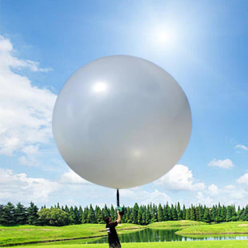 Giant Balloon Big Round Latex Balloon White Huge Balloon for Engagement Festival Event Birthday Anniversary Party Decoration