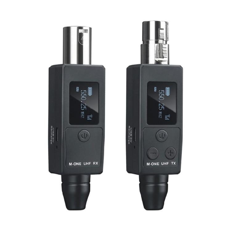 Convenient Wireless Microphone System Converter Built in 1000MAh Battery