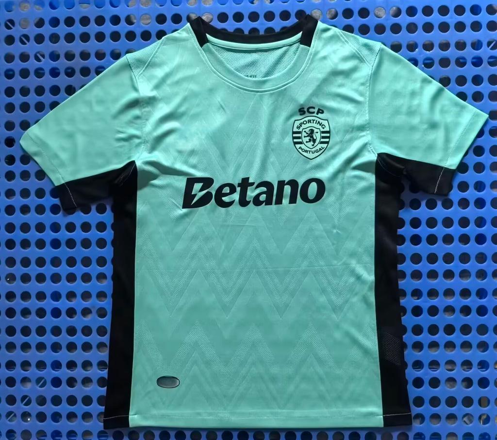 2526 Thai Football Fan Jersey Santos Marseille America Mallorca Short-sleeved Quick-drying T-shirt New La Liga