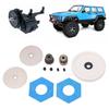 1Celsius10 RC 56T Large Spur Gear with 13T 15T Motor Gear RC Upgrade Parts for   SCX10 RC Crawler Car