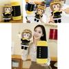 Adorable Plush Monkey Wukong Doll With Golden Staff Soft And Cuddly For Kids