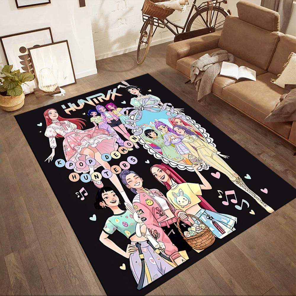 Future Huntrx Legends Square rugs are a great choice for living rooms, bedrooms, home décor, and as gifts.