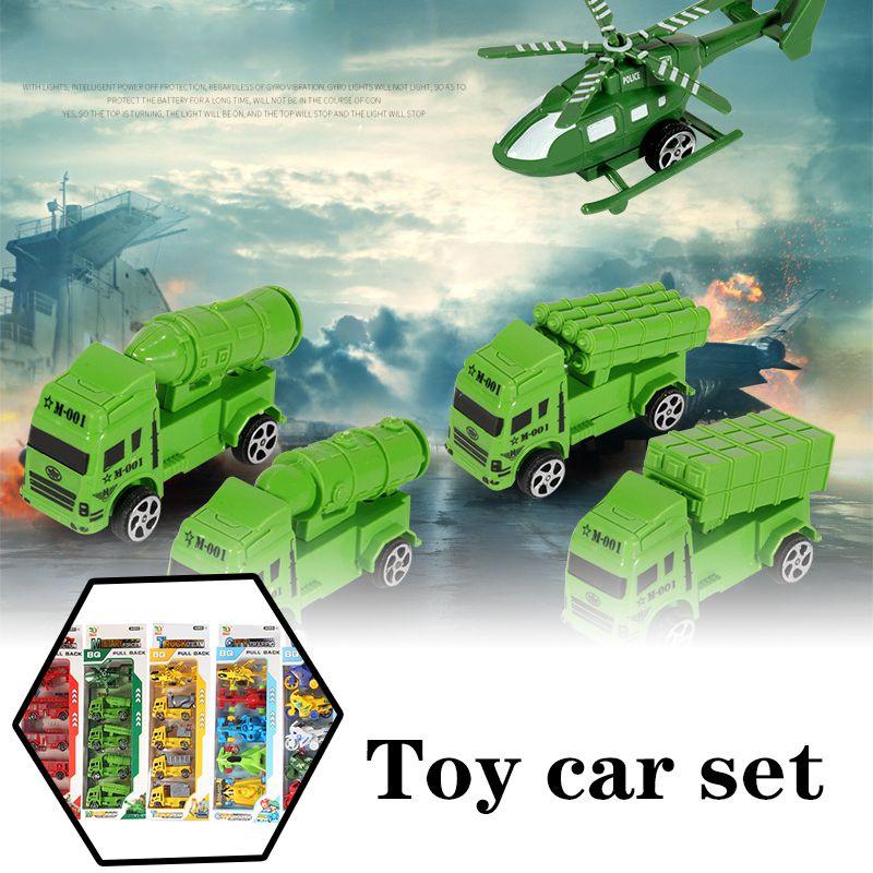 Spielzeugautos LKW Hubschrauber Stadtbau-Set mit sicherem ungiftigem Kunststoff für Kinder