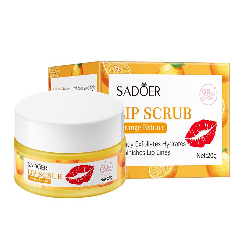 Lip Scrub 20g Orange Moisturizing Lip Balm Autumn and Winter Skin Care Products