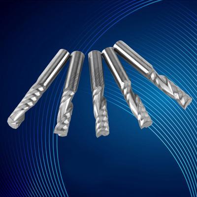 6mm Shank Tungsten Carbide Single Flute End Mills Spiral Cutters CNC Milling Bits Milling Bits Cutting Tool Milling Cutter