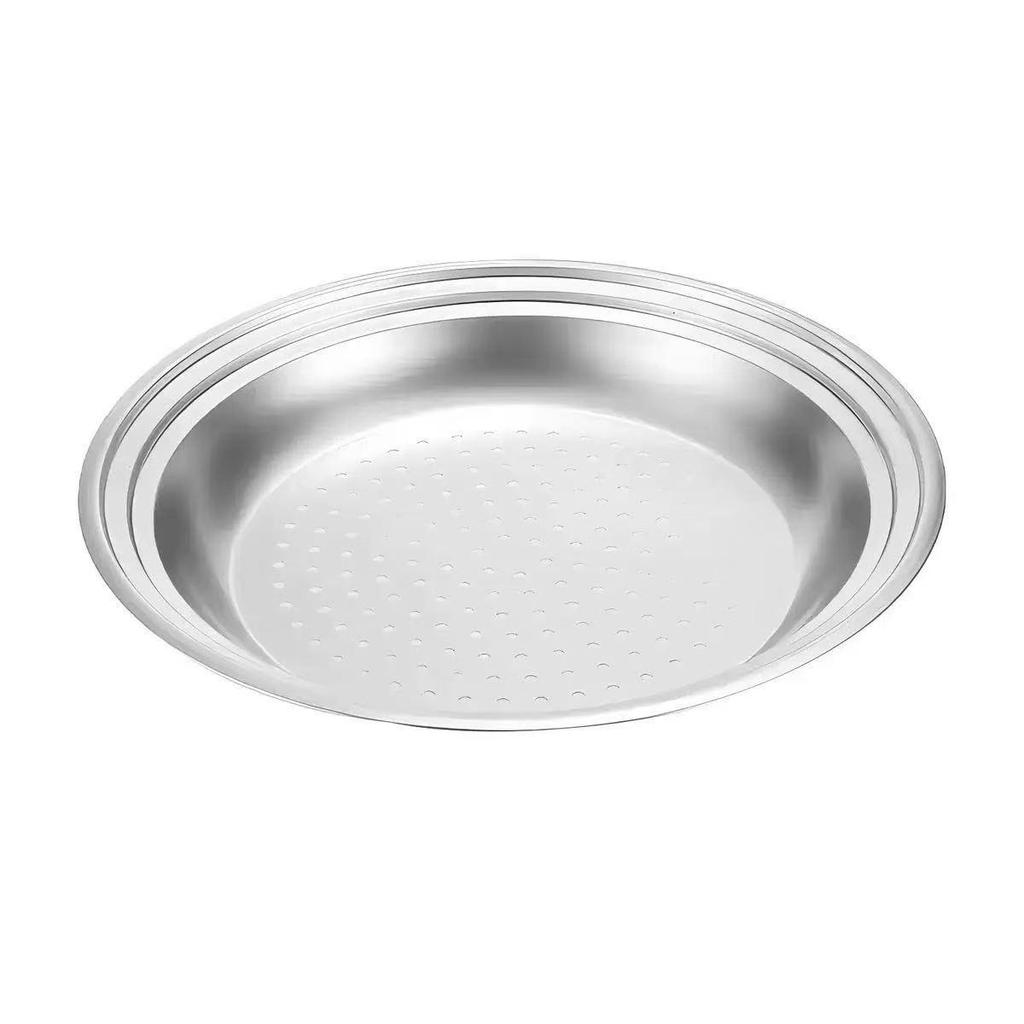 Multipurpose Stainless Steel Steamer Basket & Rack for Wok