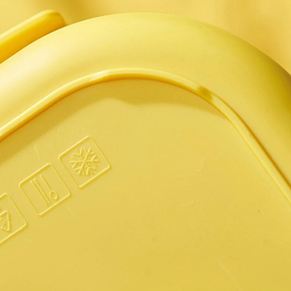 Stainless Steel Lunch Container 2 Compartments Food Storage Box Heatable Duckling Lunch Box  Girls