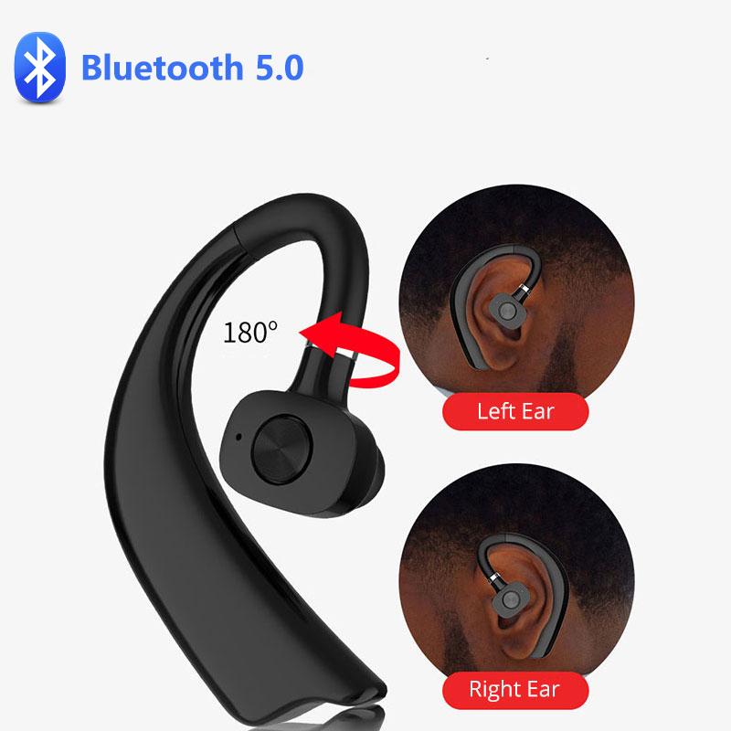 

Беспроводные бизнес-наушники Bluetooth 5.0 Наушники HIFI Стерео шумоподавление Гарнитура с длительным режимом ожидания TWS Спортивные наушники с микрофоном