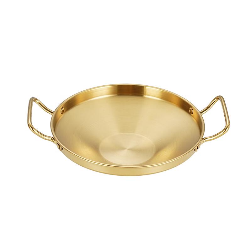 ZISIZ Gold Thickened Stainless Steel Pot