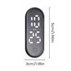 Mini Luminous Stick-On Car Clock Waterproof Motorcycle Dashboard Watch Auto Interior Decor Accessories Led Clocks