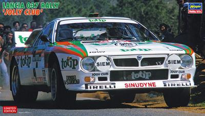 Hasegawa Lancia 037 Rally Jolly Club Plastikmodell 20399 1/24