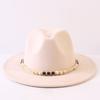 Popular European and American Classic Simple Flat-brimmed Top Hat Men's and Women's Fashionable and Elegant Versatile Jazz Hat Top Hat