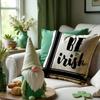 St. St. Patrick's Day Kissenbezug Leinen Druck Zuhause Kissenbezug Wohnzimmer Sofa Schlafzimmer Kissenbezug