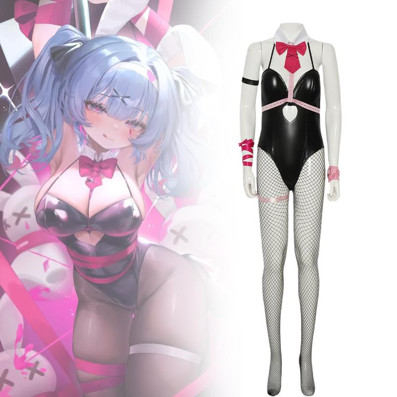 Bunny Sexy Adult Halloween Costume Rabbit Fancy Swimsuit Cosplay Easter Party