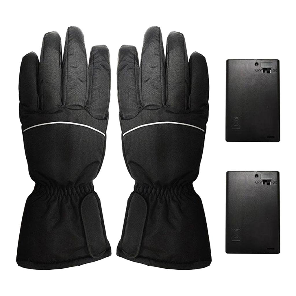Heizhandschuhe für Männer und Frauen, Winter-Handwärmer, wasserdicht, Touchscreen-Handschuh, Guantes für Outdoor-Rennen, Fahrrad, Ski, Thermohandschuhe