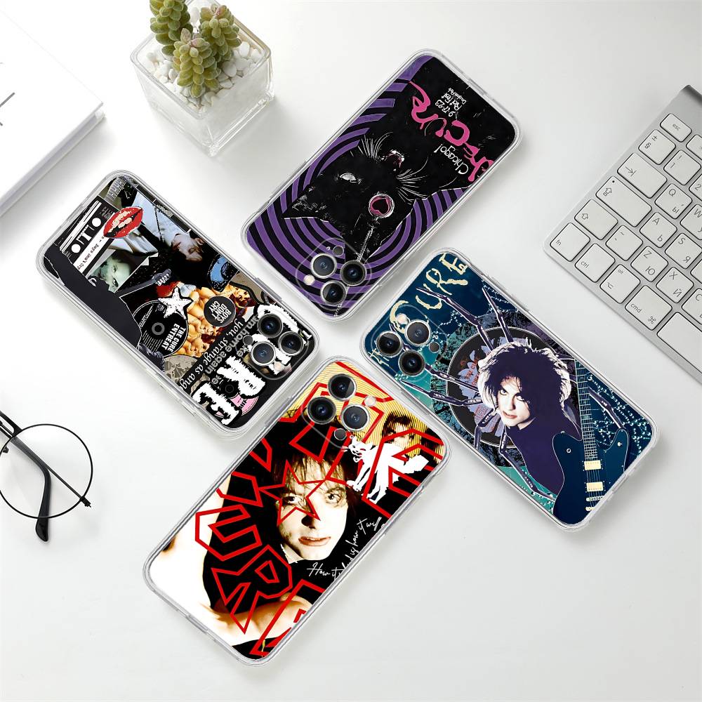 Hot Classic Rock The C-CureS Band Phone Case For IPhone 17 16 15 14 13 12 11 Pro Max Plus Soft Cover Personalized DIY