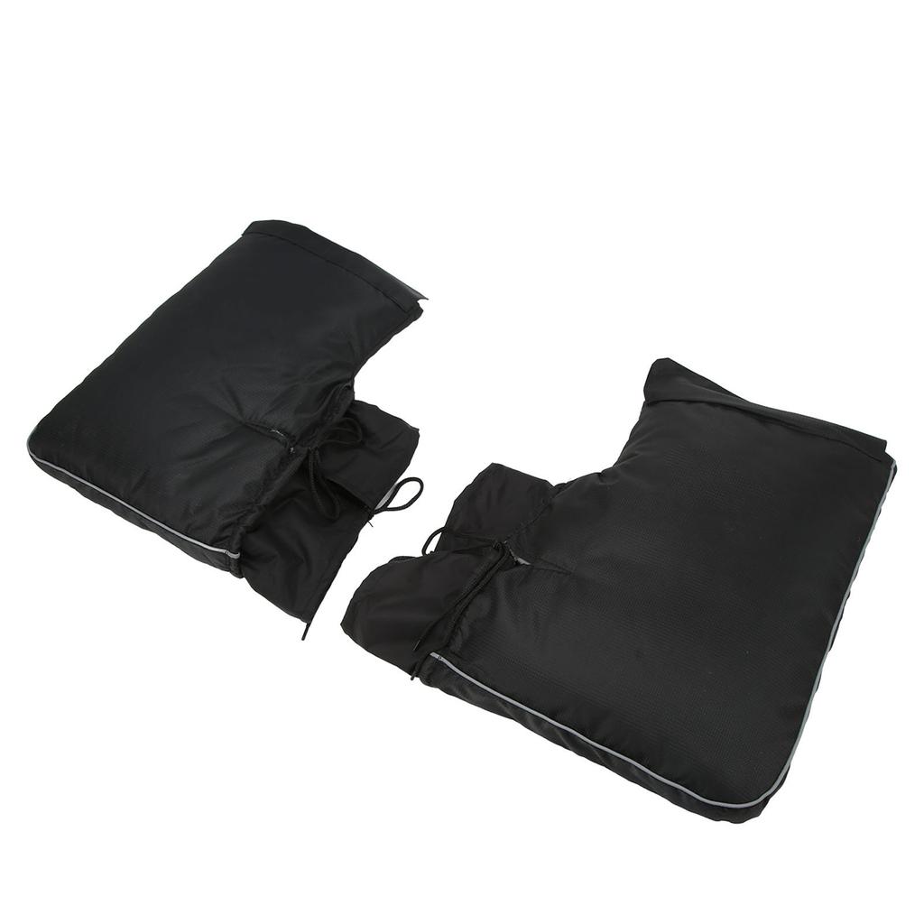 Motorrad Lenkerhandschuhe Wasserdicht Winddicht Reflektierend Weich Warm Motorrad Griffabdeckung Muff für Elektrofahrrad