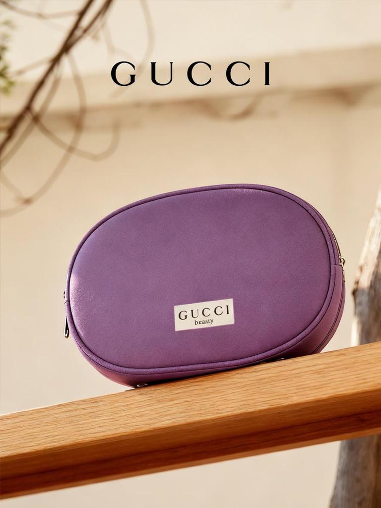 Ladies' Storage Box, With Zipper, Purple, Large Capacity, Suitable For Business Trips, Tourism, Daily Use GUCCI-GIFT-21