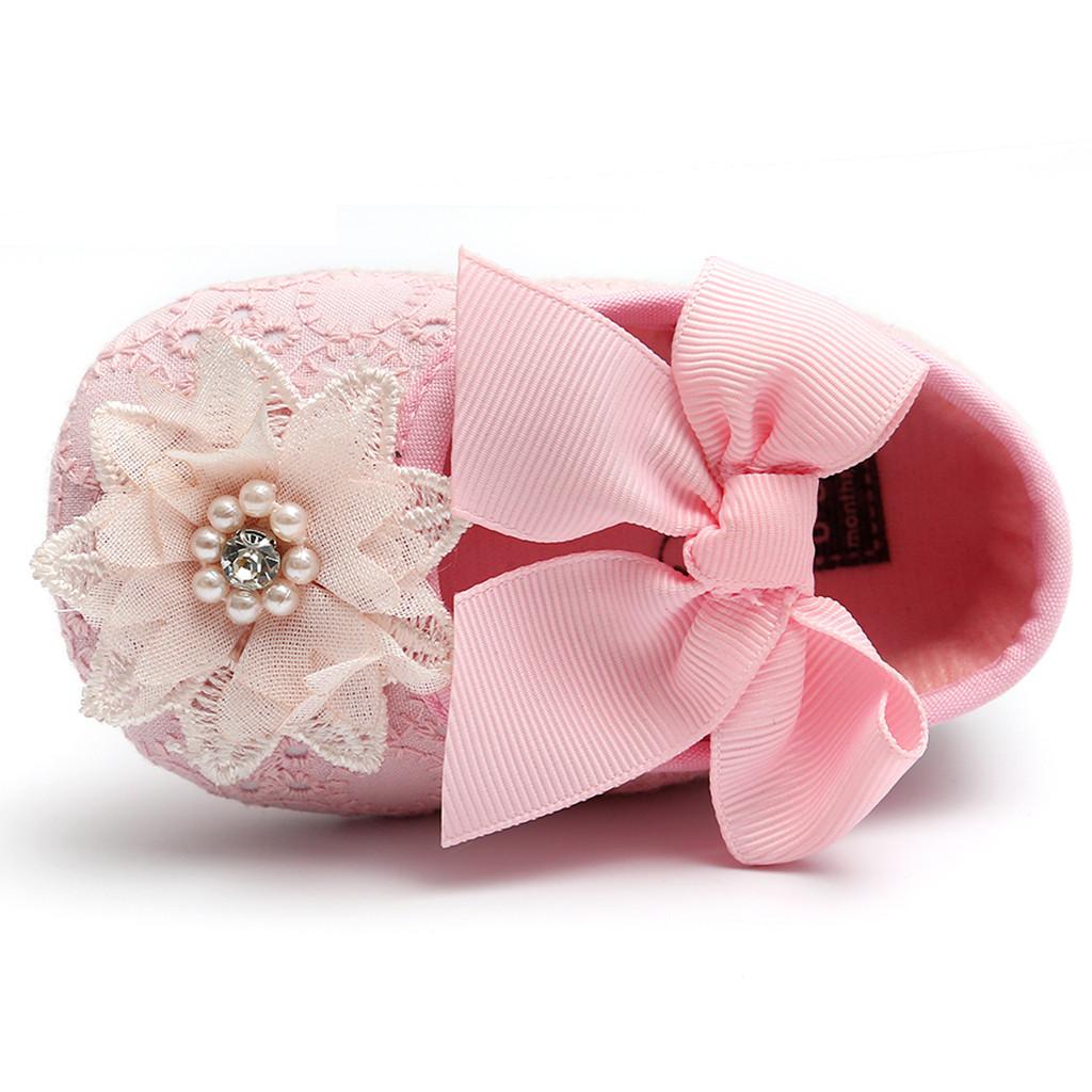 Shoes - Butterfly-knot Flower First Walkers Kid Shoes