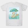 Men Black Print T-shirt Cat No-Cut Transfer Paper Print Cotton Tshirt