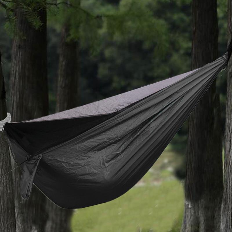 Fliegenhängematte Für Camping Leichte Schlafnetze Für Draußen Reisen Tragbare Leichte Hängematten Mit Fliegennetz Für
