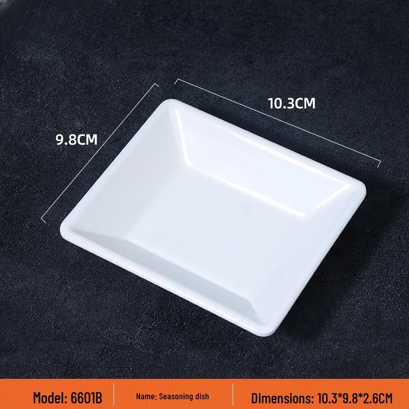 Commercial Melamine Dipping Sauce Dish