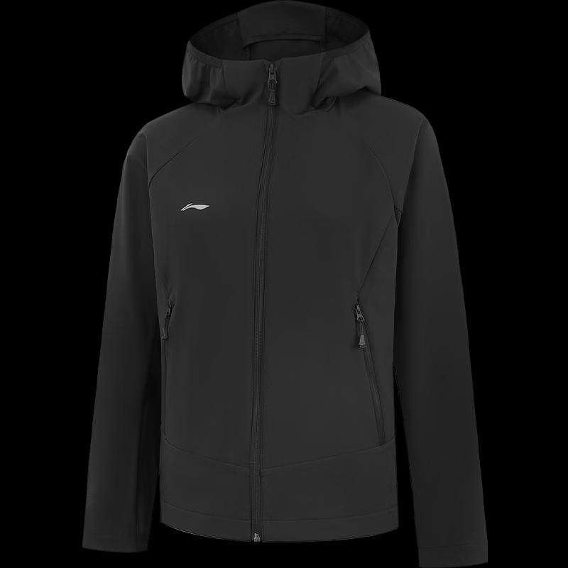 Женская ветрозащитная спортивная куртка Li-Ning с капюшоном XL