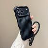 Custom Frosted Bubble Case with Lanyard for iPhone 16 Pro Max, Apple 17, 14, 13