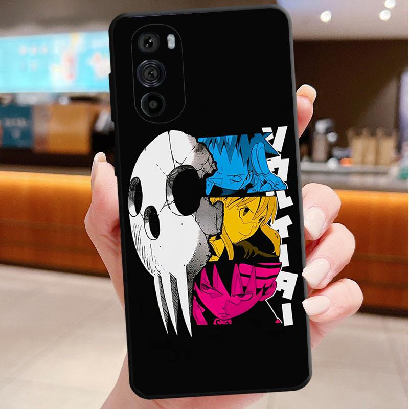 Phone Case For Motorola Edge 60 50 40 Pro 60 50 40 30 Ultra Neo Fusion Moto G Stylus G Soul Eater Crona
