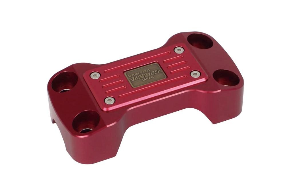 SP Takegawa Handlebar Clamp Upper Holder (Red) for GROM/CT125/Monkey125/Dax125 06-02-0004