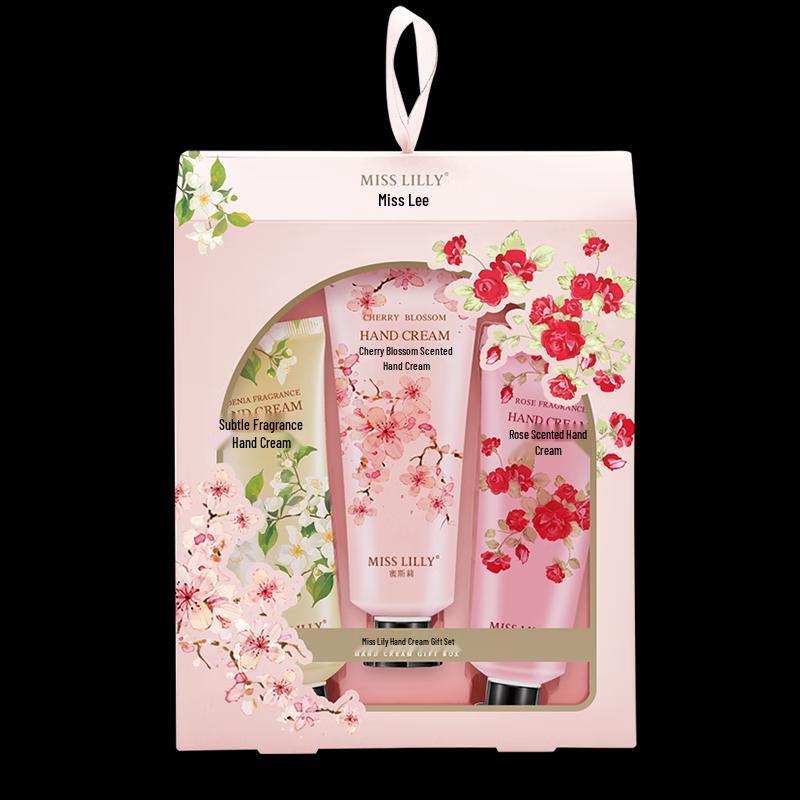 Miss Lilly Fragrant Hand Cream 3-Piece Set