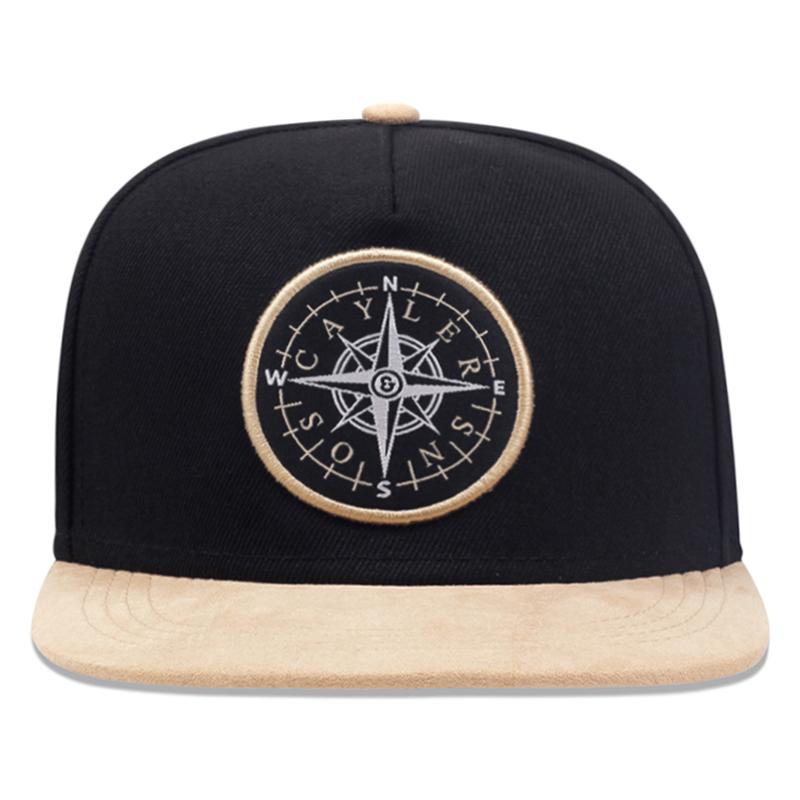 2026 New Hip Hop Hat NSWE Compass Embroidered Skateboarding Hat Daily Decoration Hat Sunshade Hat Unisex Flat Edge Baseball Hat