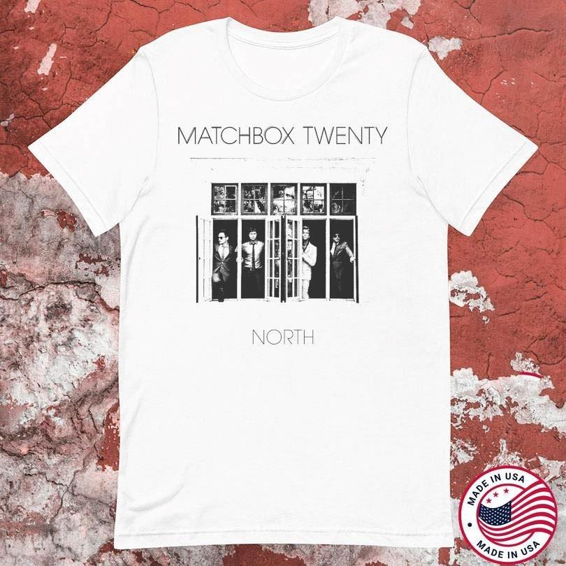 Matchbox Twenty Группа Северный Тяжелый Хлопок Белый Все Размеры Футболка UR405 Унисекс Футболка XXXL