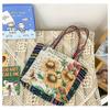 Handbag women's new retro embroidery large-capacity cloth bag Chaoqin shoulder crossbody