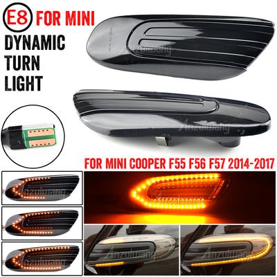 Für Mini Cooper F56 F57 Dynamische LED Seitenblinker Blinkerleuchten Für Mini Cooper F55 Fließende Seitenmarkierungsleuchten Signal Leuchten