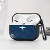 Deep Blue Cloud Sea Plane Case For Airpods Pro 4 3 Pro2 1 Pro3 2 Earphone Cases Cover