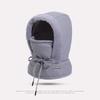 Winter warm sub, ear protectors, velvet, thickened cold-proof mask, scarf integrated cycling windproof cycling hat