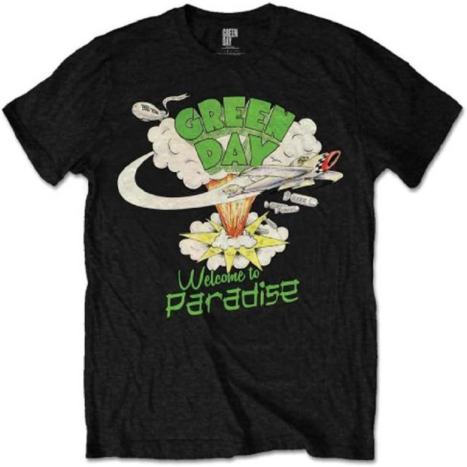 

Green Day Welcome to Paradise Men s Unisex T-Shirt Black XXXXXL чорний