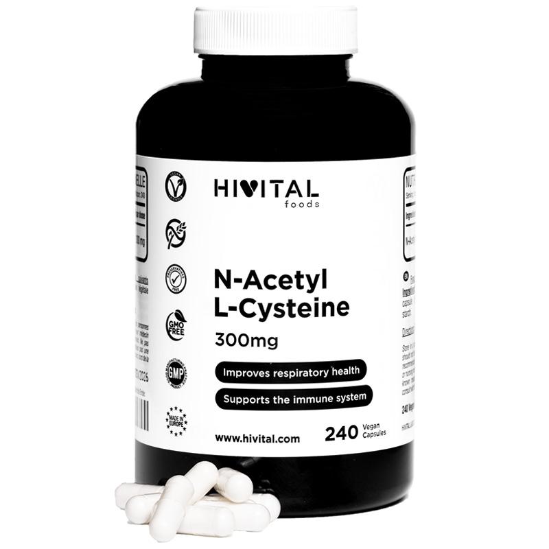 N-Acetyl L-Cystein 300 mg | 240 vegane Kapseln