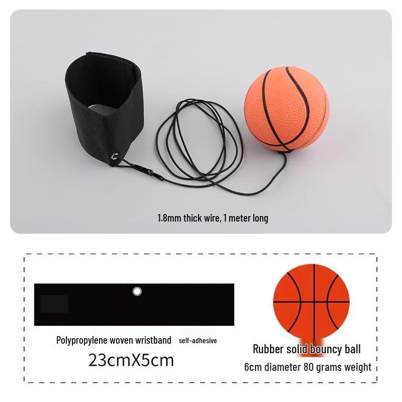 Moonstone Elastic Wrist Ball - PU Foam Rebound Reaction Ball for Kids' Exercise