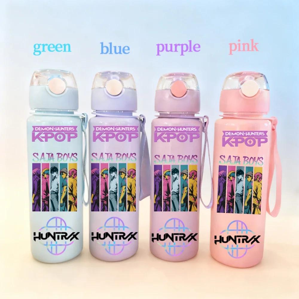 700ML KPOP Devil Hunter Stainless Steel Insulated Mug Anime Cartoon Style Portable Cup Fit designed for Students plus Children