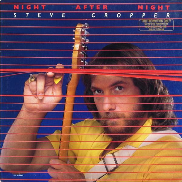LP Record STEVE CROPPER - Night After Night MCA5340 MCA 1982 US Rock Used