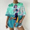New Women's T-Shirt with KPop Demon Hunters Anime Graphic Print Trendy Casual Streetwear for Fashion Forward Fans