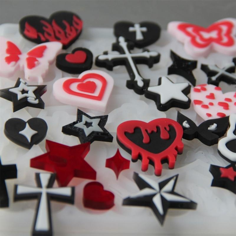 Resin Jewelry Molds,Keychain Resin Molds Butterfly Silicone Mold for Resin Pendants Keychain,Earrings,Jewelry Making