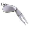 Golf Fork Ergonomic Design Multi-function Comfortable Grip Rustproof High-Hardness Training Divot Tool Aid Ultra-light Golfing Pitch Repair
