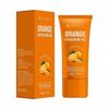 Facial Exfoliating Gel, Purifying Exfoliating Gel for Face and Body Skin Repair, Orange Enzyme Hydrating Facial Scrub, Moisturizing, Cleansing and Rej
