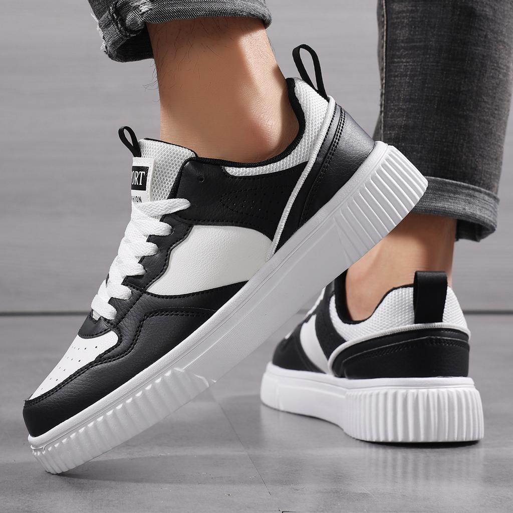 Cross-border board shoes new couple breathable little white shoes versatile shoes casual sports shoes thick baseplate shoes